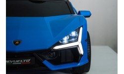 Elektromobilis Lamborghini Revuelto XL STRONG, zils