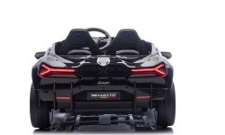 Elektromobilis Lamborghini Revuelto XL, melns
