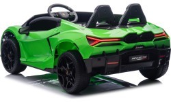 Электромобиль Lamborghini Revuelto XL Strong, зелёный