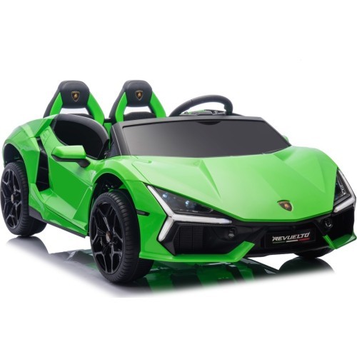 Электромобиль Lamborghini Revuelto XL Strong, зелёный