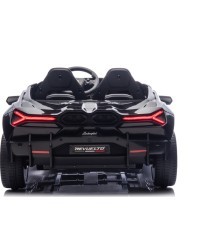 Elektromobilis Lamborghini Revuelto XL STRONG, melns