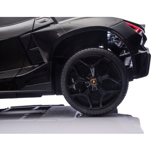 Elektromobilis Lamborghini Revuelto XL STRONG, melns
