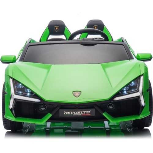 Elektromobilis Lamborghini Revuelto XL Strong, zaļš