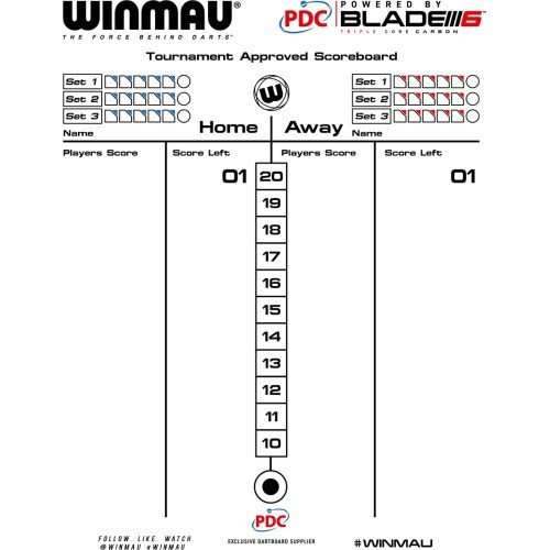 Табло для дартса Winmau