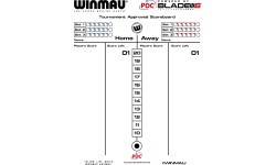 Winmau Dart Scoreboard