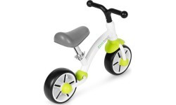 Bērnu distanču velosipēds ar EVA riteņiem, seglu regulēšana, zaļš ECOTOYS