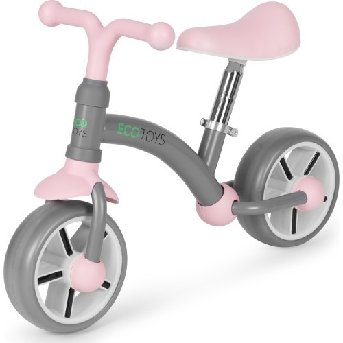 Children's cross-country bicycle EVA wheels saddle adjustment grey ECOTOYS