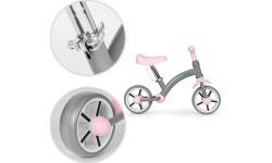 Children's cross-country bicycle EVA wheels saddle adjustment grey ECOTOYS