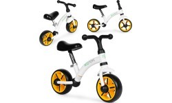 Bērnu distanču velosipēds ar EVA riteņiem, sēdekļa regulēšana melns ECOTOYS