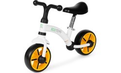 Детский кросс-кантрийный велосипед с колесами EVA регулировка седла черный ECOTOYS