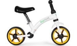 Детский кросс-кантрийный велосипед с колесами EVA регулировка седла черный ECOTOYS