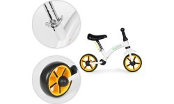 Bērnu distanču velosipēds ar EVA riteņiem, sēdekļa regulēšana melns ECOTOYS