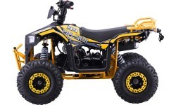 Kvadricikls benzīna 110CC EXPLORER, dzeltens