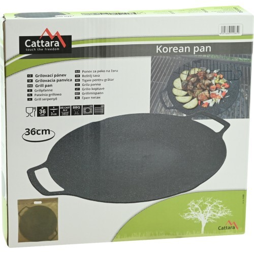 Korean grill pan, ALU alloy, 36cm