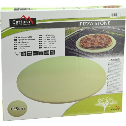 Grill plate round PIZZA 38cm