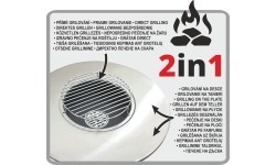 Charcoal grill PLANCHA MOON 58,5 x 83cm