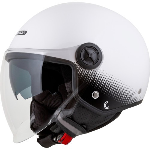 Motorcycle Helmet Cassida Handy Plus White/Black