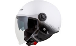 Motocikla ķivere Cassida Handy Plus balta/melna