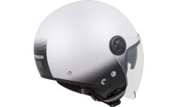 Motocikla ķivere Cassida Handy Plus balta/melna