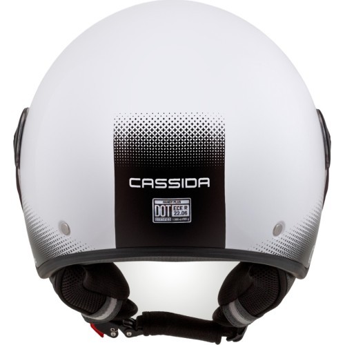Motocikla ķivere Cassida Handy Plus balta/melna