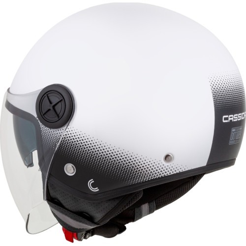 Motorcycle Helmet Cassida Handy Plus White/Black