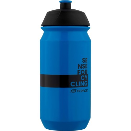 Ūdens pudele FORCE Fine 0,5 l (zila/melna)