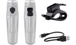 Priekšējais lukturis FORCE Stogie, 900 lm, USB