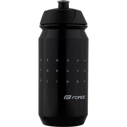 Ūdens pudele FORCE SENSE 0,5 l (melna)