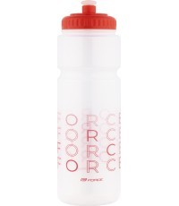FORCE Enjoy water bottle 0.75 l (transparent red)