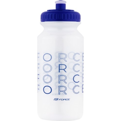 Ūdens pudele FORCE ENJOY 0,5 l (caurspīdīgi zila)