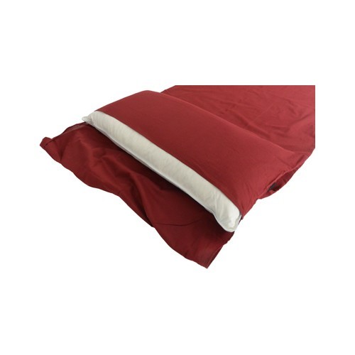 Sleeping Bag Liner Origin Outdoors Cotton Rectangular Bordeaux