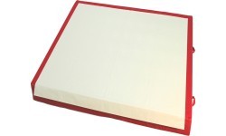CUSTOM LANDING MAT FOR COMPETITION PARALLEL BARS LAYOUT - WITH BASE CUT-OUTS - 260 x 200 x 20 cm