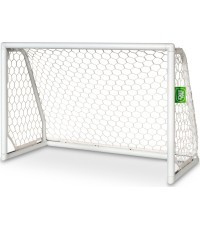 Алюминиевые футбольные ворота EXIT Scala 120x80 см - белые