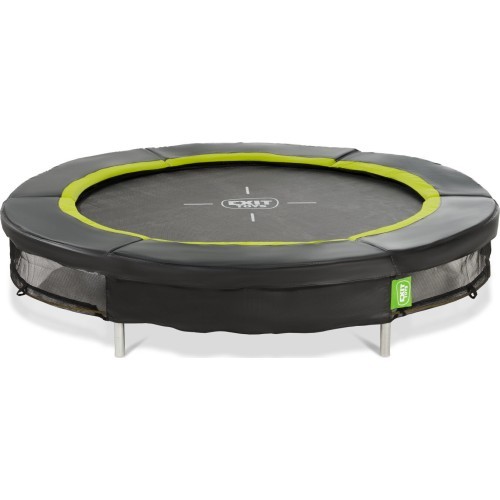 EXIT Silhouette ground sports trampoline ø183cm - black