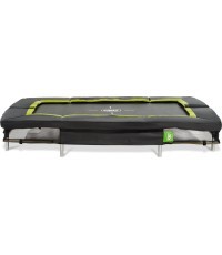 EXIT Silhouette zemes sporta batuts 153x214cm - melns