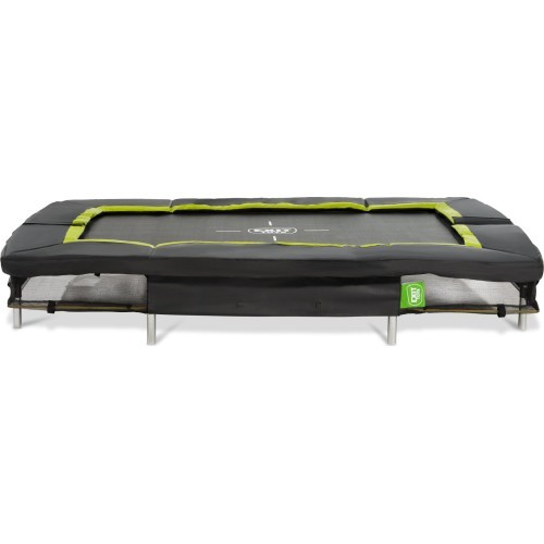 EXIT Silhouette ground sports trampoline 153x214cm - black