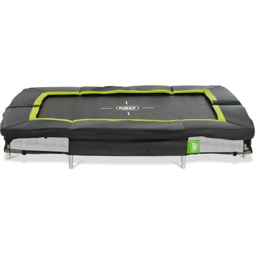 EXIT Silhouette ground sports trampoline 153x214cm - black