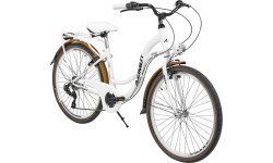 Велосипед AZIMUT Vintage TX-7 26" 2023 бело-кремовый матовый