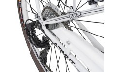 Велосипед AZIMUT Vintage TX-7 26" 2023 бело-кремовый матовый