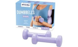 Vinila hanteļu komplekts Spokey SHAPE 2x 0,5 kg
