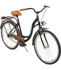 Dviratis AZIMUT Classic 26" 2023 melns