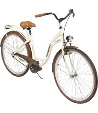 Dviratis AZIMUT Classic 28" 2023 krēms