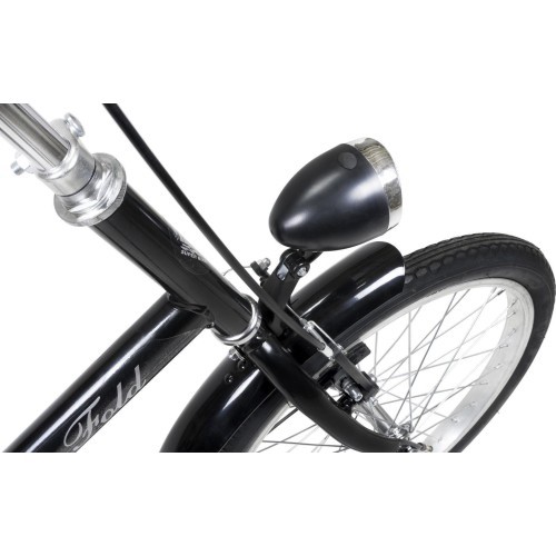 Dviratis AZIMUT Fold 20" 2023 melns spīdīgs