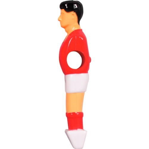 Buffalo galda futbola figūriņa, sarkana / balta, 13 mm
