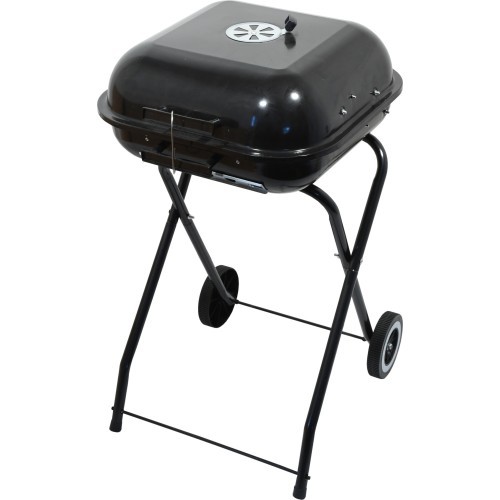 Rectangular Charcoal Grill Cattara Trapani 46cm