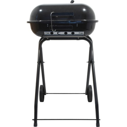 Rectangular Charcoal Grill Cattara Trapani 46cm