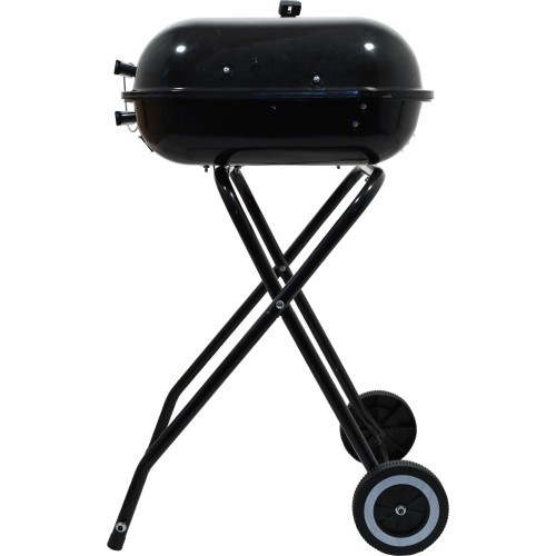 Rectangular Charcoal Grill Cattara Trapani 46cm