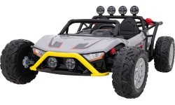 Elektromobilis Buggy Racing 5, pelēks