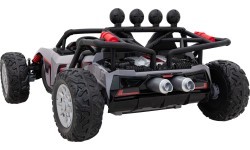 Elektromobilis Buggy Racing 5, pelēks