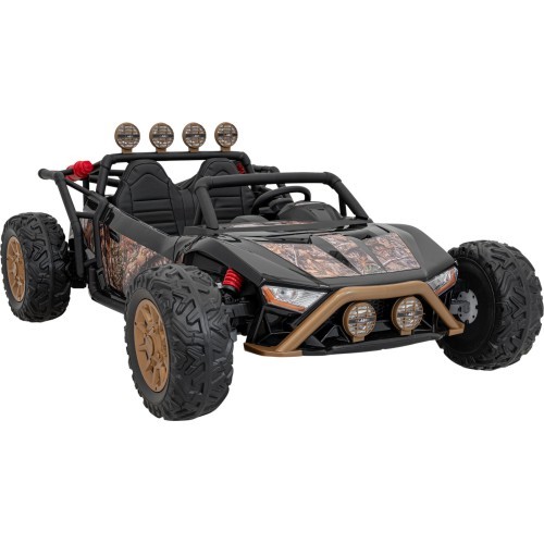 Elektromobilis Buggy Racing 5, melns